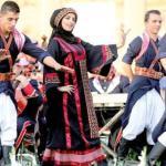 Dancers at the Jerash Festival of culture and arts