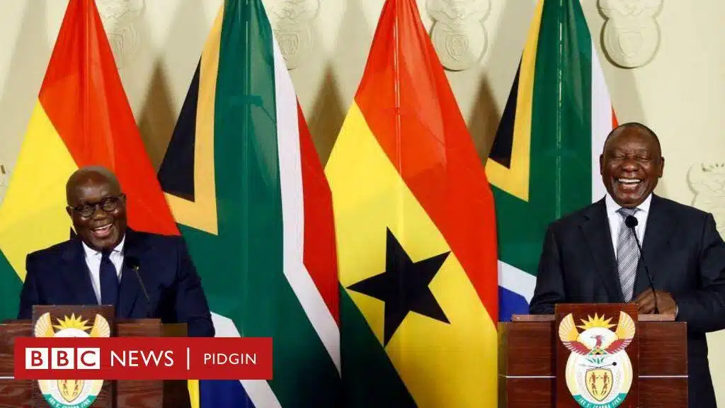 Ghana and South Africa Announce Visa-Free Agreement for holders of ordinary passport