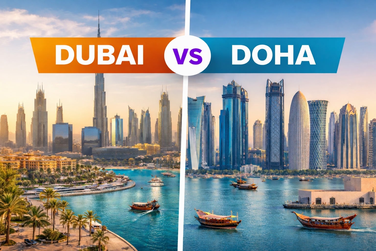 Dubai vs Doha